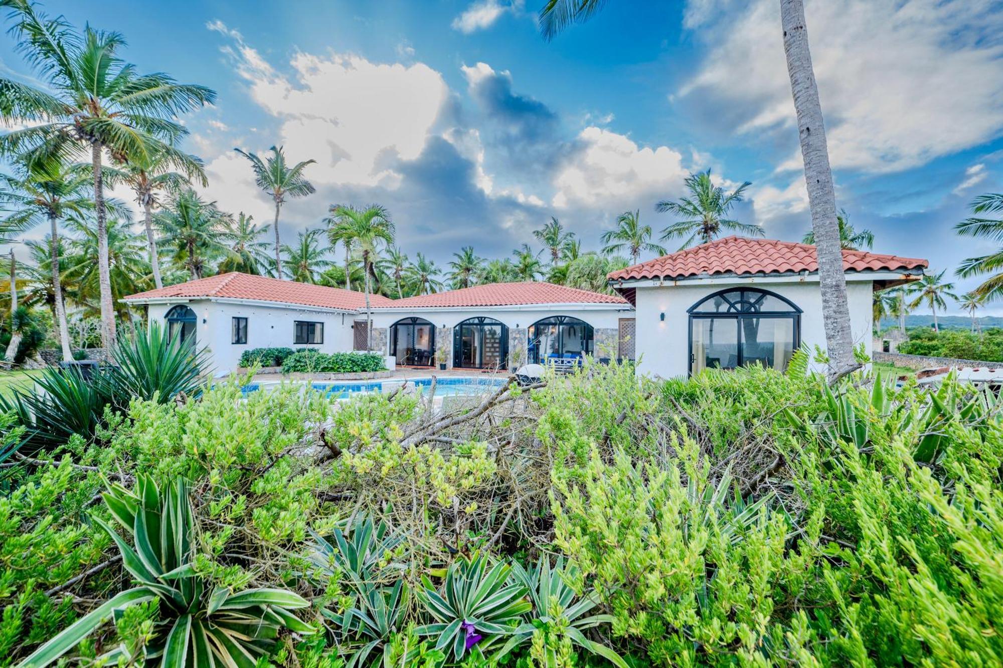 Palm House - Luxury Villa - Samana - Ocean Front Sánchez エクステリア 写真
