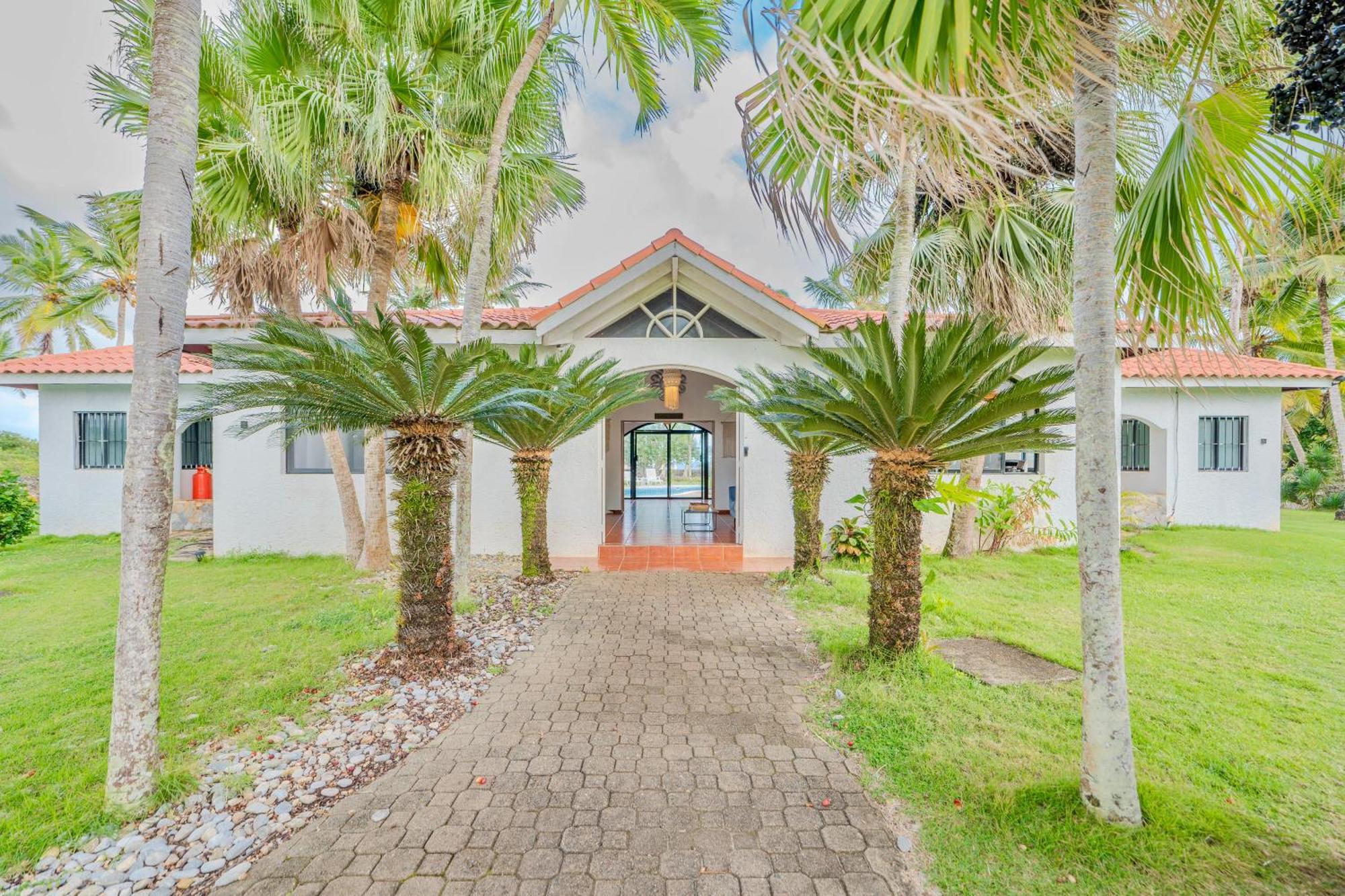Palm House - Luxury Villa - Samana - Ocean Front Sánchez エクステリア 写真