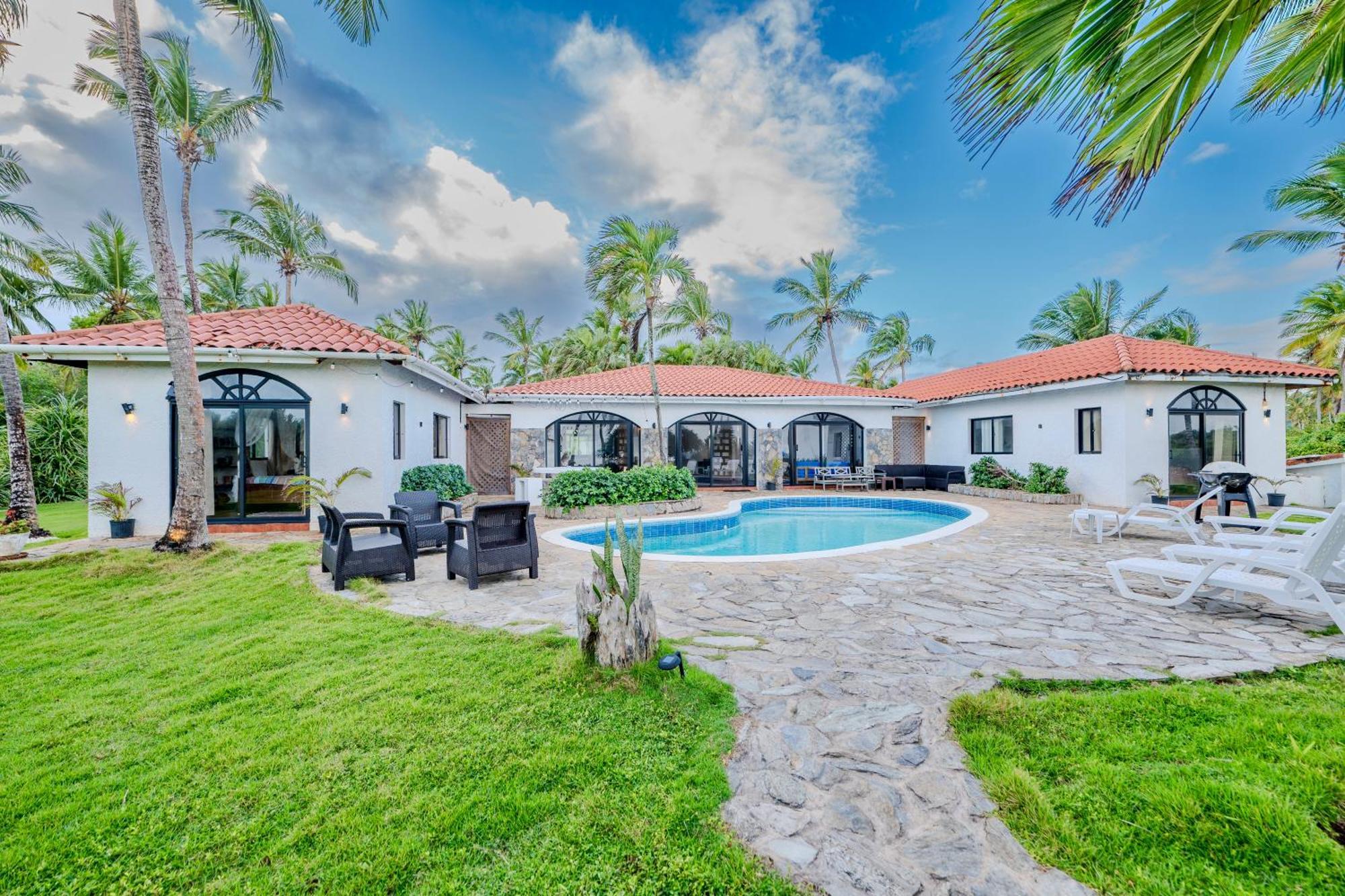 Palm House - Luxury Villa - Samana - Ocean Front Sánchez エクステリア 写真